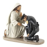 Dicksons FIGR-715 Figurine Jesus And Police Officer