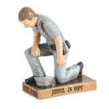 Dicksons FIGRE-704 Called To Pray Police Officer Figurine