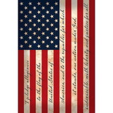 Dicksons FLAG-1026 Flag U.S. Pledge Outdoor Polyester 13X18