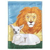 Dicksons FLAG-2029 Flag Lion Lamb Polyester 13X18