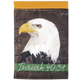 Dicksons FLAG-2085 Flag Eagle Isaiah 40:31 13X18