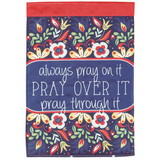 Dicksons FLAG-2089 Flag Always Pray Polyester 13X18