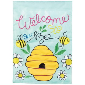 Dicksons FLAG-2096 Flag Welcome To Our Bee Hive 13X18