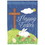 Dicksons FLAG-2115 Flag Cross Bunny Happy Easter 13X18