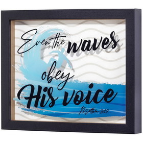 Dicksons FRMWDBL-108-77 Even The Waves Obey His Voice Wall DaCor