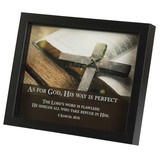 Dicksons FRMWDBL-108-88 Framed Wall Art As For God His Way