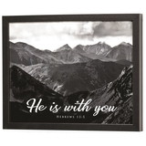 Dicksons FRMWDBL-1411-39 Framed Wall Art He Is With You 14X11