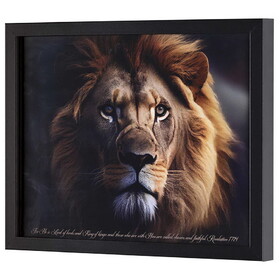 Dicksons FRMWDBL-1411-75 Framed Wall Art Lord Of Lords 14X11