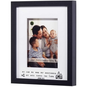 Dicksons FRMWDBL-810-85 As For Me And My House Photo Frame 5X7
