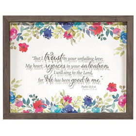 Dicksons FRMWDGR-1411-1 Framed Wall Art I Trust In Your 14X11