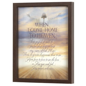 Dicksons FRMWDWAL-1114-11 Framed Wall Art When I Come Home To
