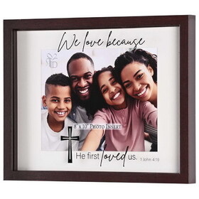 Dicksons FRMWDWAL-1411-23 Framed Wall Photo We Love Because He