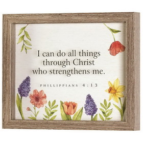Dicksons FRMWDWG-108-58 I Can Do All Thing Philippians 4:13 Wall