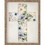 Dicksons FRMWDWG-1114-64 Wall DaCor Floral Cross Woodgrain Frame
