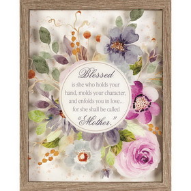 Dicksons FRMWDWG-1114-65 Framed Wall Art Mother Blessed Is She