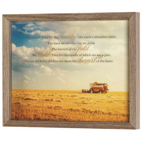 Dicksons FRMWDWG-1411-52 Framed Wall Art We Thank Thee For 14X11