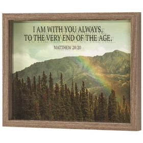 Dicksons FRMWDWG-1411-65 Framed Wall Art I Am With You 14X11