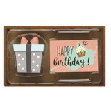 Dicksons GIFTFIG-101 Gift/Crd Happy Birthday Resin