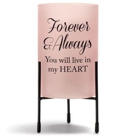 Dicksons HGC72BH Candleholder Forever & Always You Will
