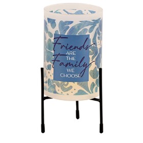 Dicksons HGC96W Hurricane Candleholder Friends Are The