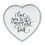 Dicksons HMW-08-13C Heart Mirror I Love You Small Silver