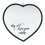 Dicksons HMW-10-06BK Heart Mirror Say I Love You Med Black