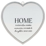 Dicksons HMW-12-04C Heart Mirror Home Is Where Love Large