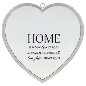 Dicksons HMW-12-04C Heart Mirror Home Is Where Love Large