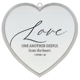 Dicksons HMW-12-10SC Heart Mirror Love Deeply 1 Pet. 1:22 Lrg