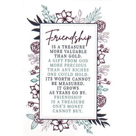 Dicksons IBB-112 Ibb Friendship Is A Treasure Paper 2X3