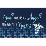 Dicksons IBB-201 Itty Bitty Card Nurse God Took His Best