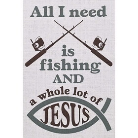 Dicksons IBB-236 Itty Bitty Card Fishing And Jesus