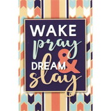 Dicksons IBB-69 Ibb Wake Pray Dream Slay Paper 2X3