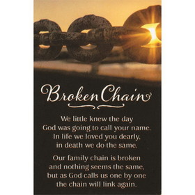 Dicksons IBB-97 Broken Chain Blessings Card Pack Of 24