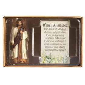 Dicksons JESUSFIG-101 Jesus Figurine With Friend Blessings Set