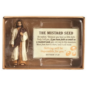 Dicksons JESUSFIG-115 Jesus Fig/Crd The Mustard Seed Rsn 3"