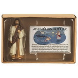 Dicksons JESUSFIG-133 Jesus Figurine Card Walks On Water