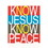 Dicksons JESUSFIG-136 Jesus Figurine And Card Know Jesus Know