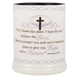 Dicksons JW02JH For I Know Plans Candle Jar Warmer