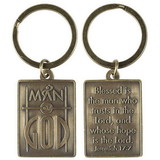Dicksons KC-514 Kyring Blessed Is The Man Jer.17:7 Metal