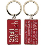 Dicksons KC-530 Keyring For I Know The Jer.29:11 Metal