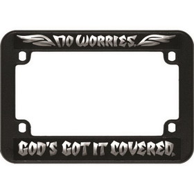 Dicksons LF-6004 Licens-Frm-Pl-No Worries God'S
