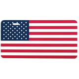 Dicksons LP-1029 License Plate American Flag