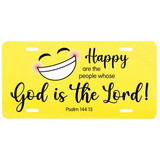 Dicksons LP-1030 License Plate Smile God Is Lord