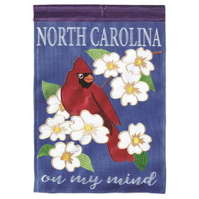 Dicksons M000041 Flag North Carolina Cardinal 29X42