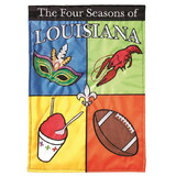 Dicksons M001059 Flag Louisiana Four Season 29X42