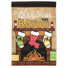 Dicksons M001061 Flag Christmas In Bayou Polyester 29X42