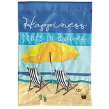 Dicksons M001086 Flag Beach Chairs Happiness 29X42