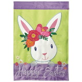 Dicksons M001096 Flag Happy Easter Bunny Polyester 29X42