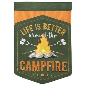 Dicksons M001119 Flag Campfire Polyester 29X42